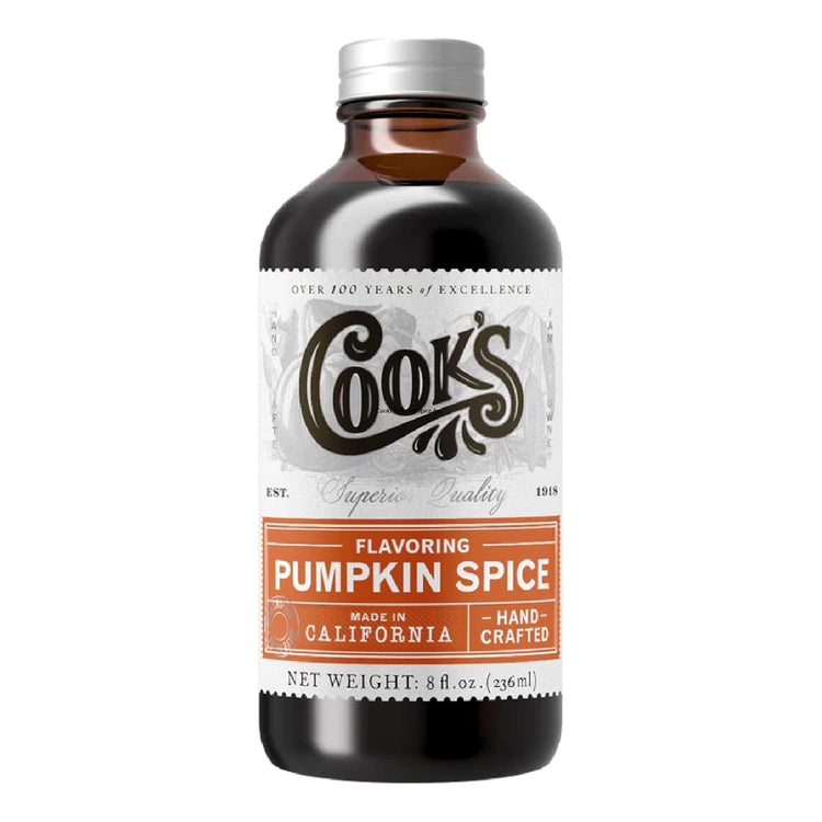Cook's, Pumpkin Spice Flavoring, for Baking, Cookies, Beverages, Cakes, Breads, 8 oz - Nestoria