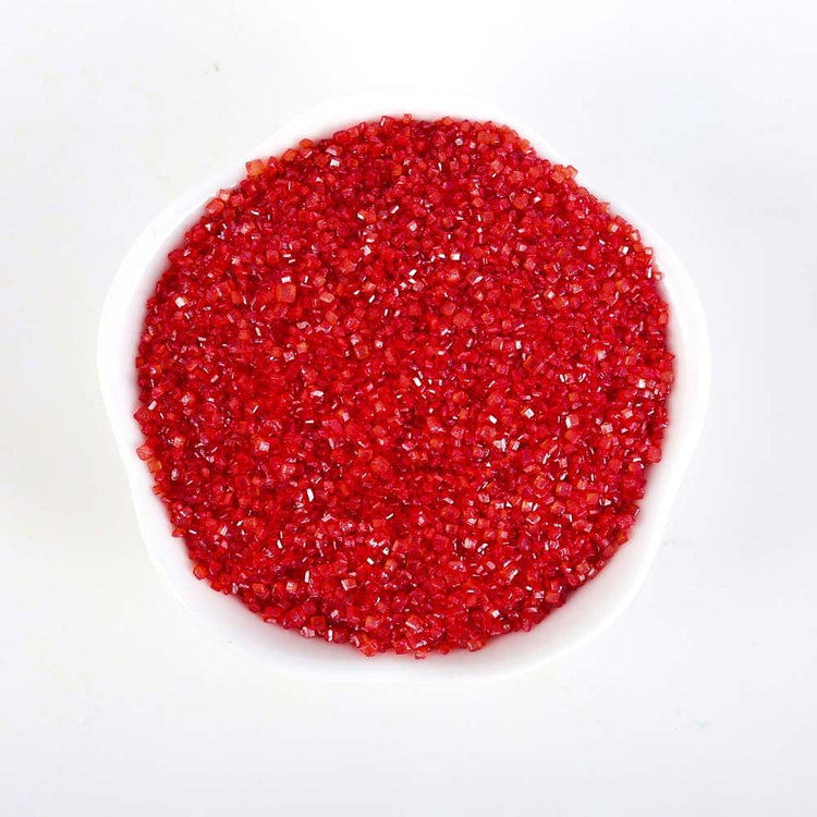 Red Sanding Sugar Sprinkles (3 Ounce)