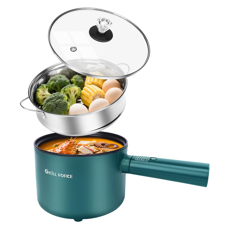 Hot Pot Electric with Steamer