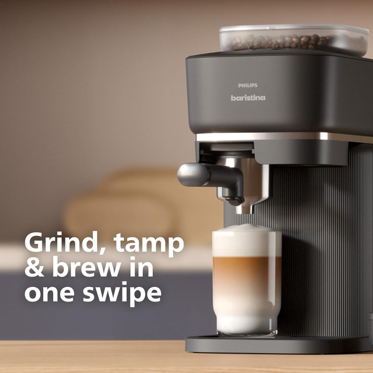 Baristina Espresso Machine & Milk Frother Bundle