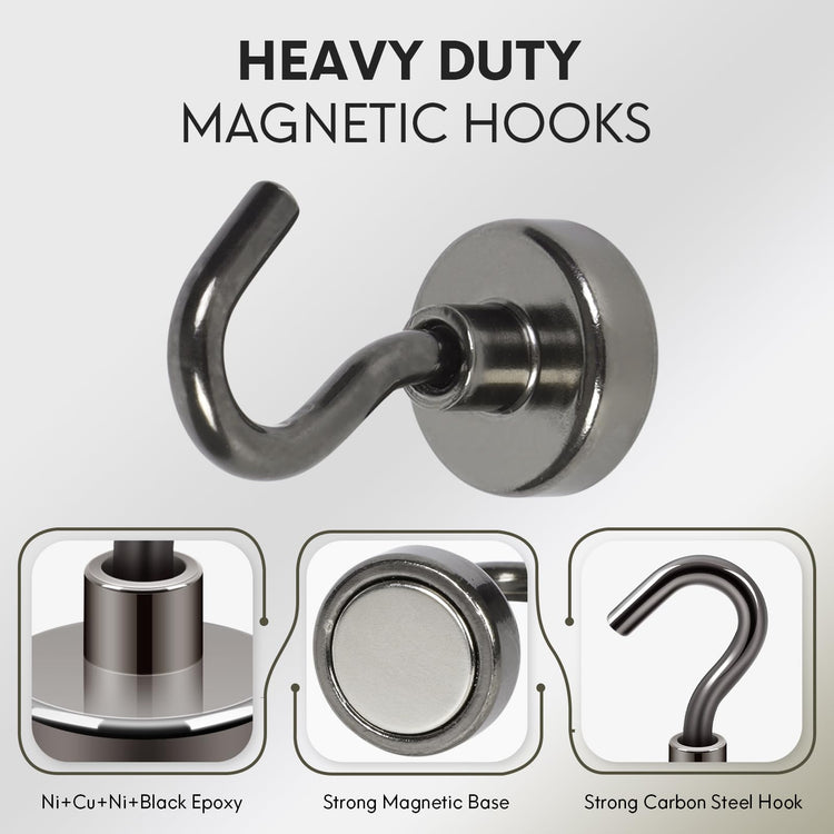Magnetic Hooks (15 Count)