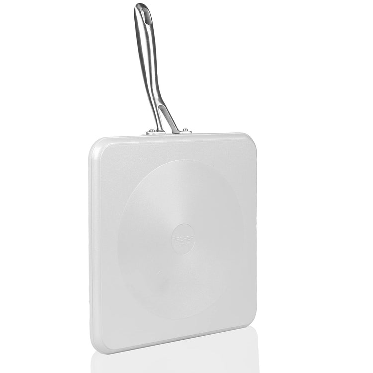 CeraTerra Ceramic Nonstick Square Griddle Pan
