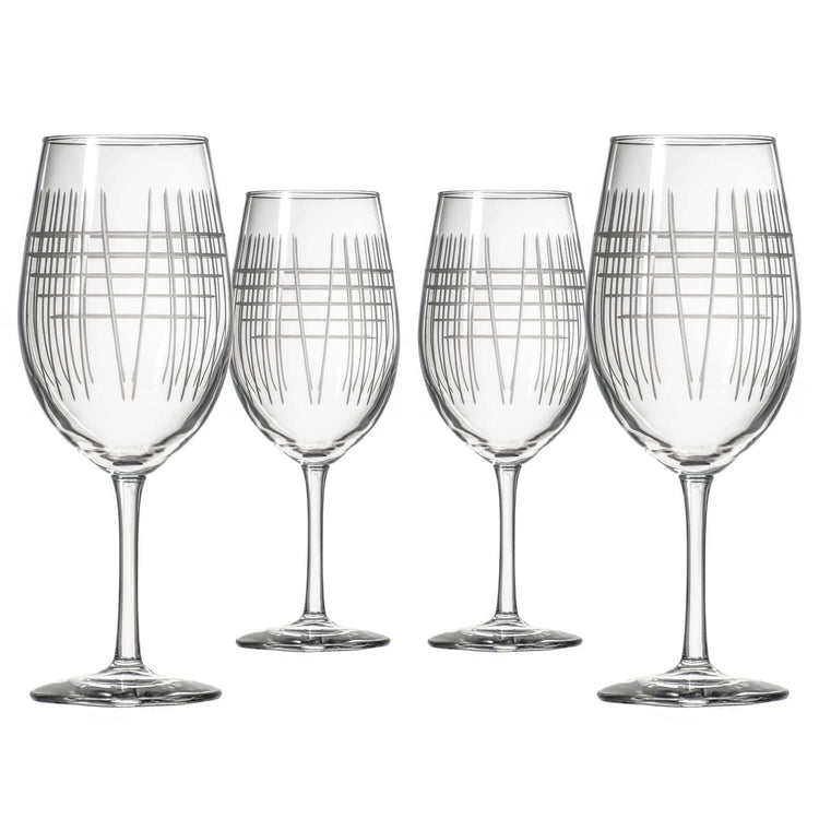 Matchstick All Purpose Wine Glass 18 Ounce (4 Count)