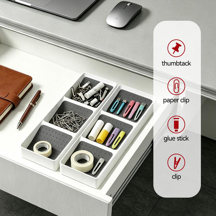 Small spice drawer organizer insert