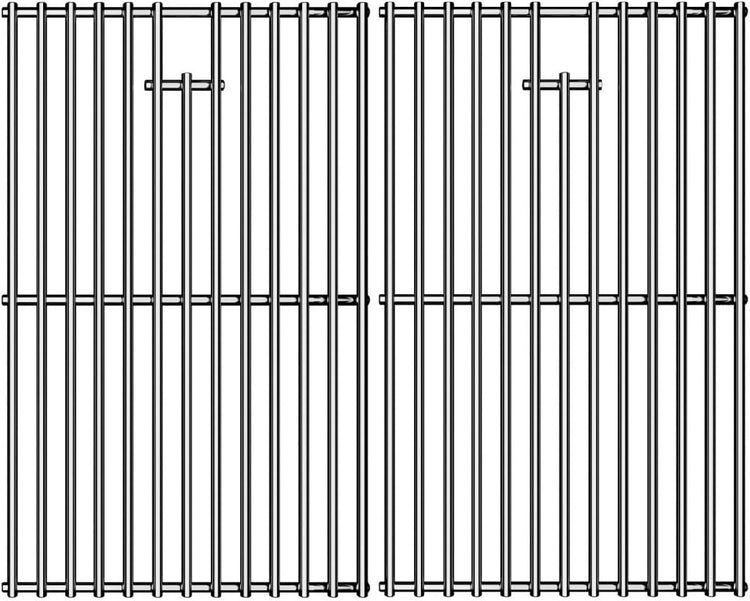 17/17.5/19.5 Inch Stainless Steel Cooking Grates for Weber Spirit I & II 200 Series Spirit E210 Spirit E220 Spirit S210, Spirit S220 with Front Control, Weber 7637 Gas Grills