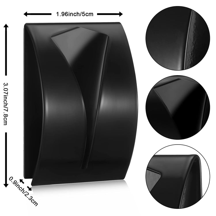 4 Pcs Self Adhesive Kitchen Towel Hook Holder