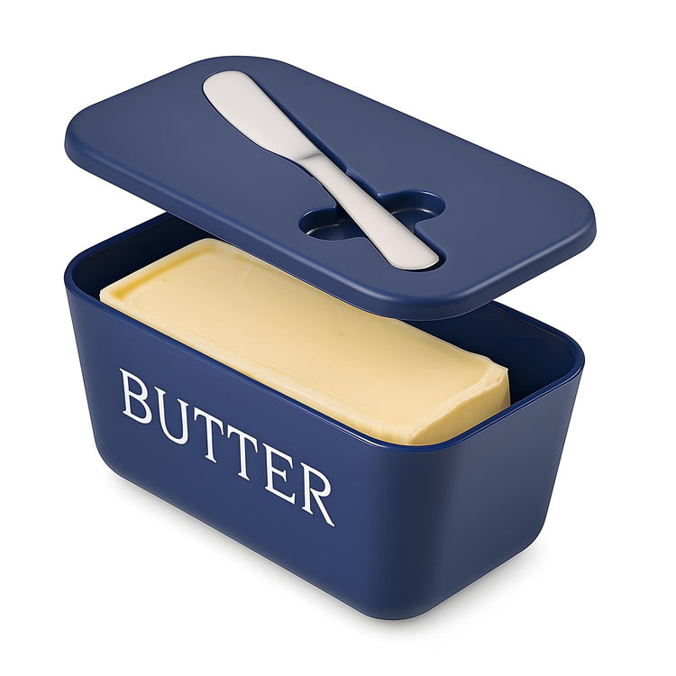 Butter Dish With Lid And Knife