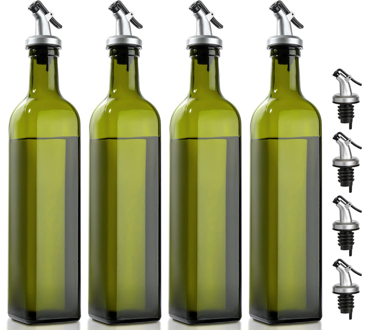 Olive Oil Dispenser Bottle 4 Pack (4 Count)