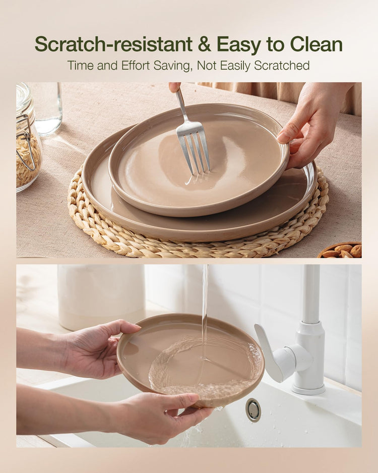 Milkyway 24 Piece Stoneware Dinnerware Set (24 Count)