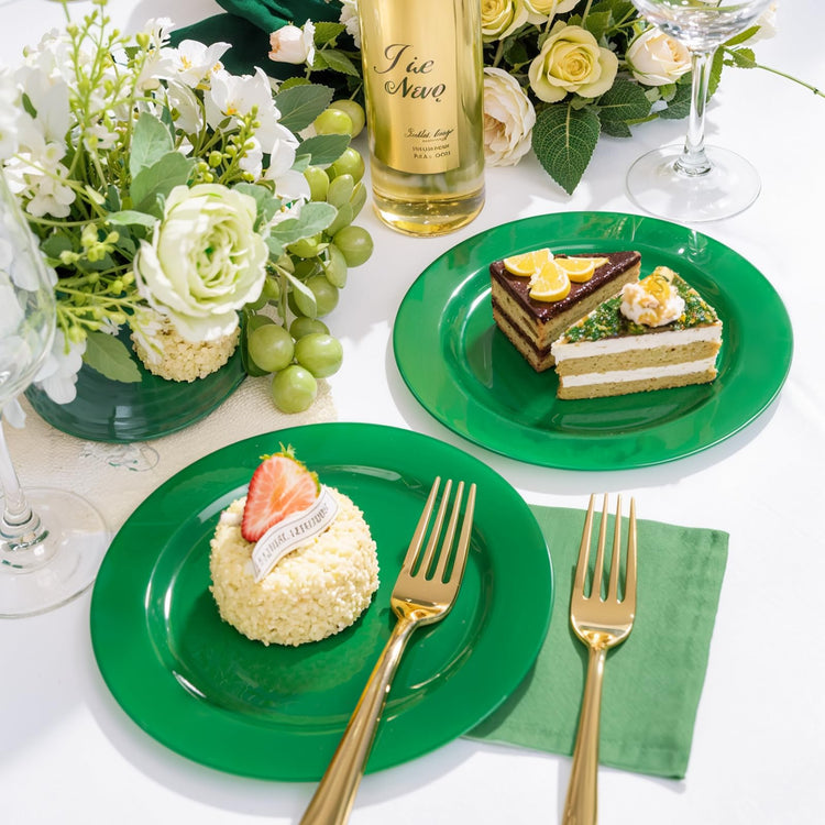 60PCS Green Plates & St. Patrick's Day Plates (60 Count)