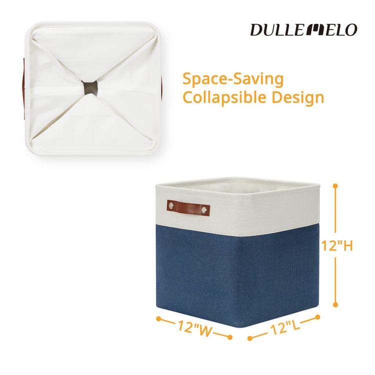 Foldable Storage Cubes 12 x 12 Organizer Bins (4 Count)