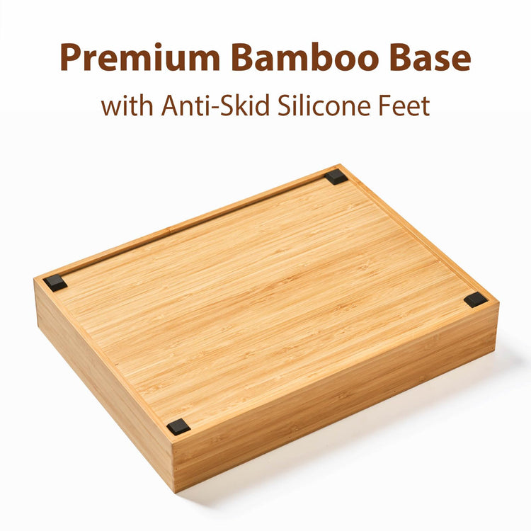 Bamboo Desk Drawer Organizer