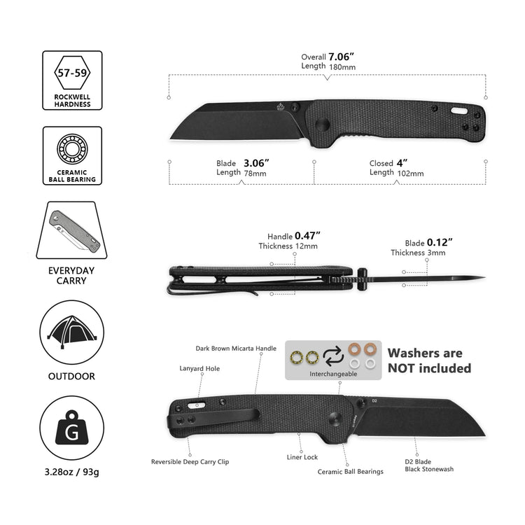 Penguin V2 Folding Pocket Knife
