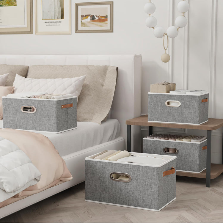 Collapsible Fabric Storage Bins