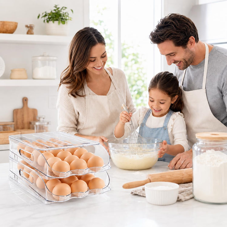 36 Egg Dispenser with Silicone Bumpers