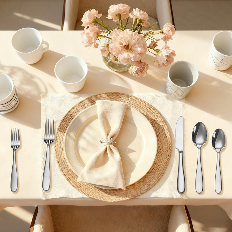 40 Piece Silverware Set (40 Count)