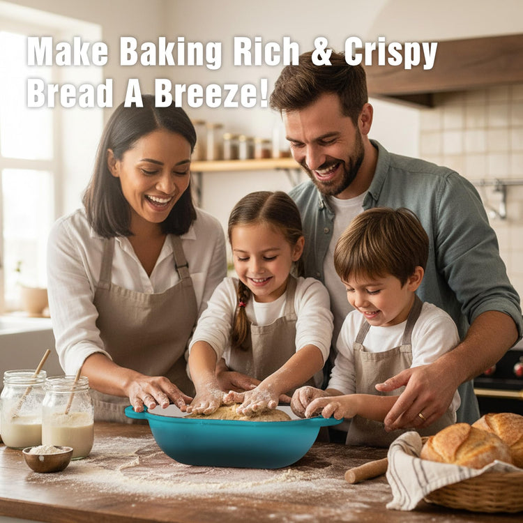 5 QT Enameled Cast Iron Sourdough Bread Oven