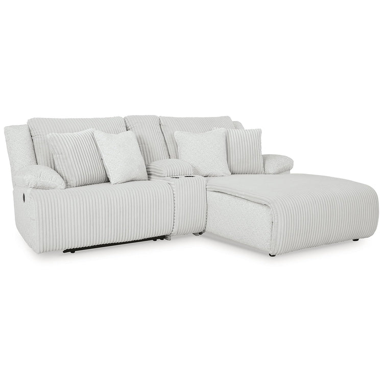 Top Tier Reclining Sectional Sofa with Chaise (3 Count)