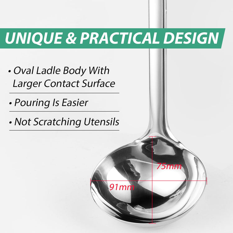 Soup Ladle Stainless Steel