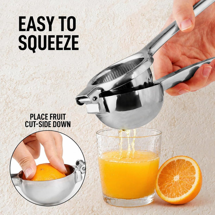 Extra Large Lemon Squeezer Stainless Steel