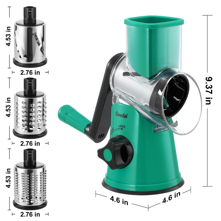 Rotary Cheese Grater Hand Crank