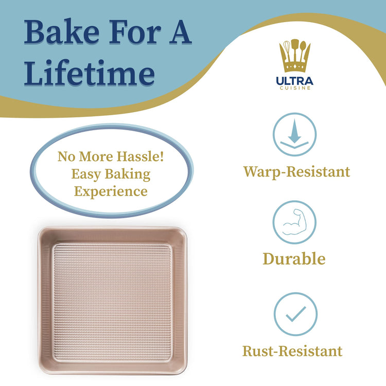 Nonstick Square Cake Pan