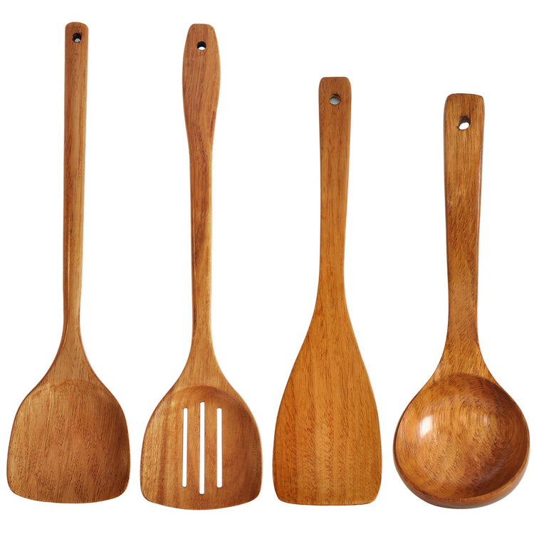 Wooden Spatula (4 Count)