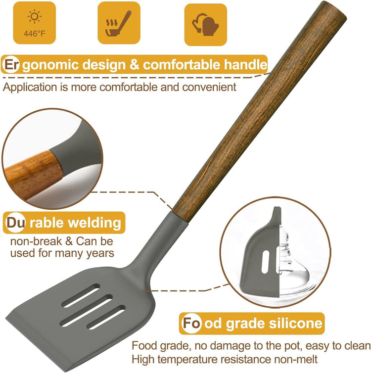 Silicone Cooking Utensil Set (8 Count)