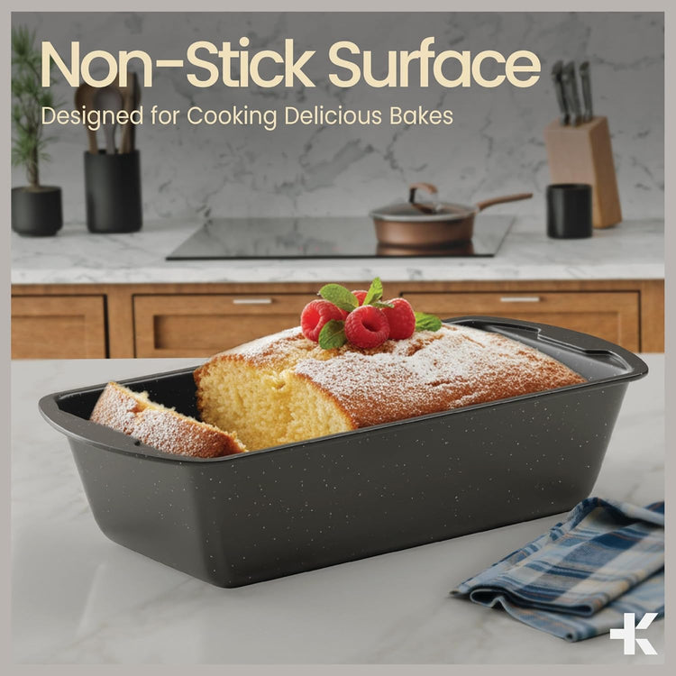 Nonstick Loaf Pan Set Pack of 2 (2 Count)