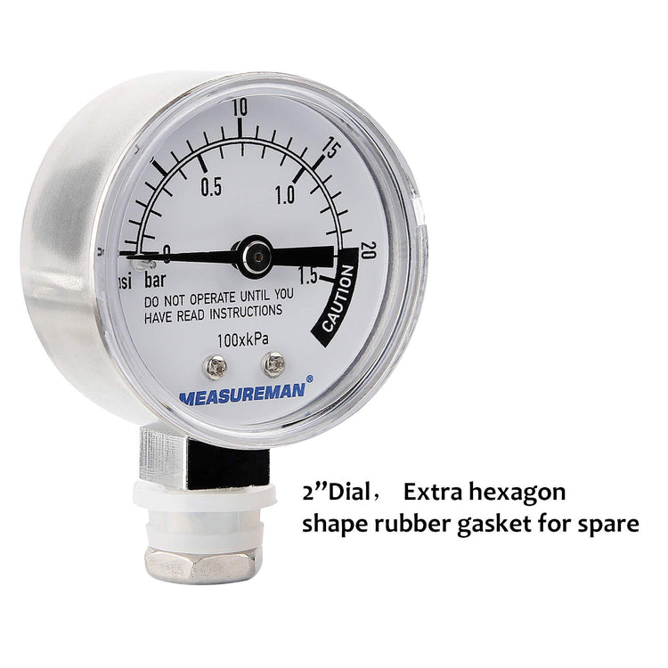 Stainless Steel Pressure Cooker Gauge