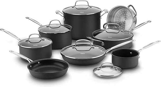 Cuisinart Chef's Classic™ Nonstick Hard Anodized 14 Piece Set, 66C-14