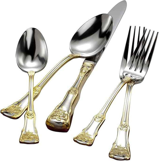 Royal Albert Old Country Roses 20-Piece Flatware Set