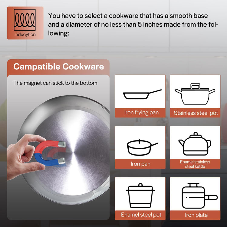 24 Inch Electric Induction Cooktop