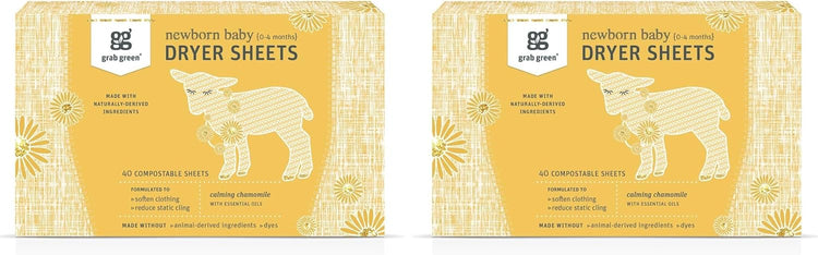Newborn Baby Dryer Sheets (Pack of 2)