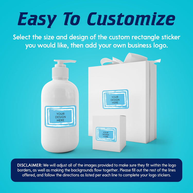 Custom Vinyl Stickers Your Image (100 Count)