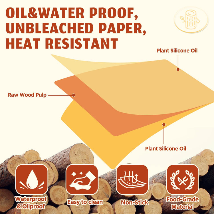 Air Fryer Liners Disposable (125 Count)