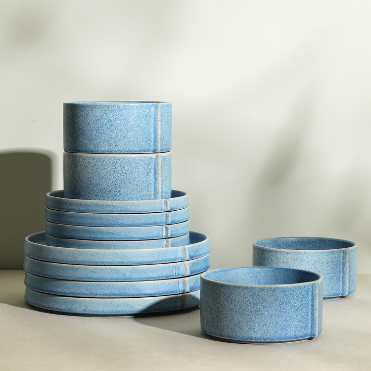 Bao 12 Piece Dinnerware Set Stoneware