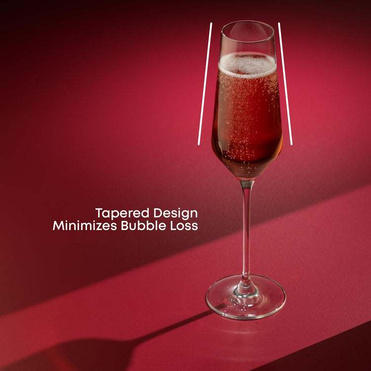 Champagne Glasses Layla Collection (4 Count)