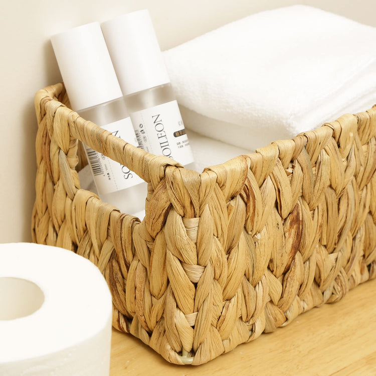 Water Hyacinth Storage Baskets (2 Count)