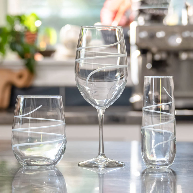 Twist All Purpose Wine Glass 18 Ounce (2 Count)