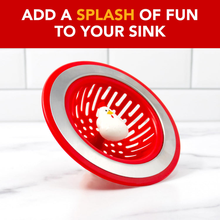 Doodle Doo Kitchen Sink Strainer Basket