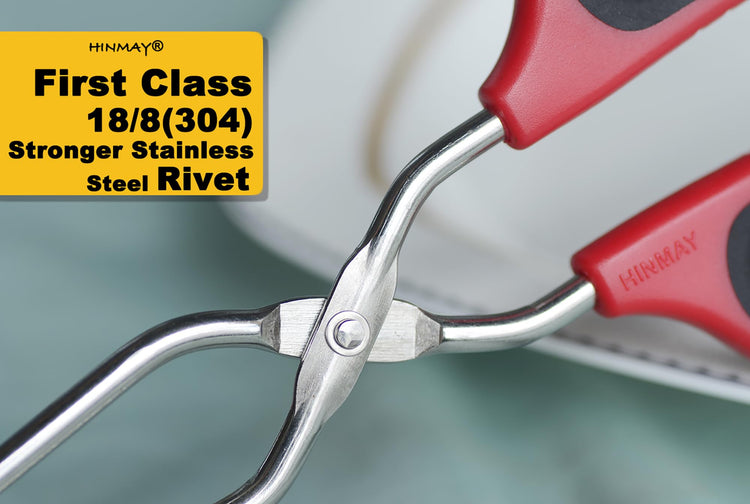 Stainless Steel Kitchen Scissor Tongs Set