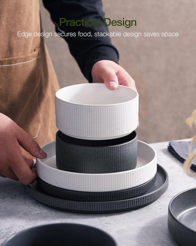Star Stoneware Dinnerware Set (12 Count)