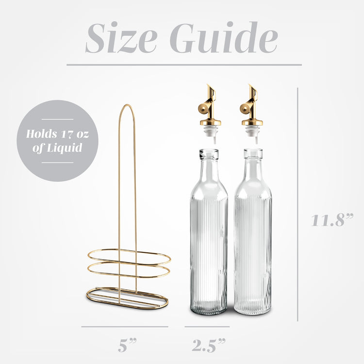 Glass Olive Oil Dispenser Bottle