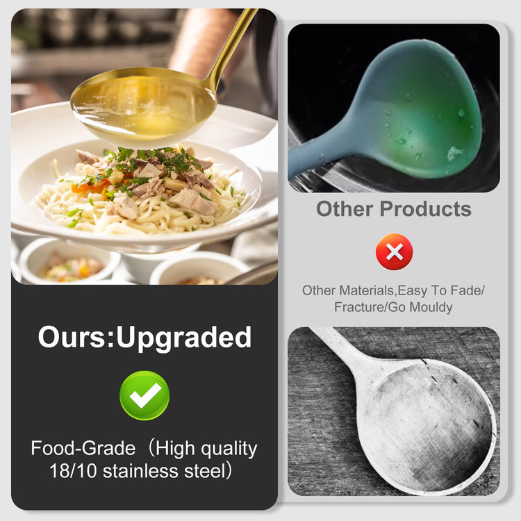 Gold Soup Ladle