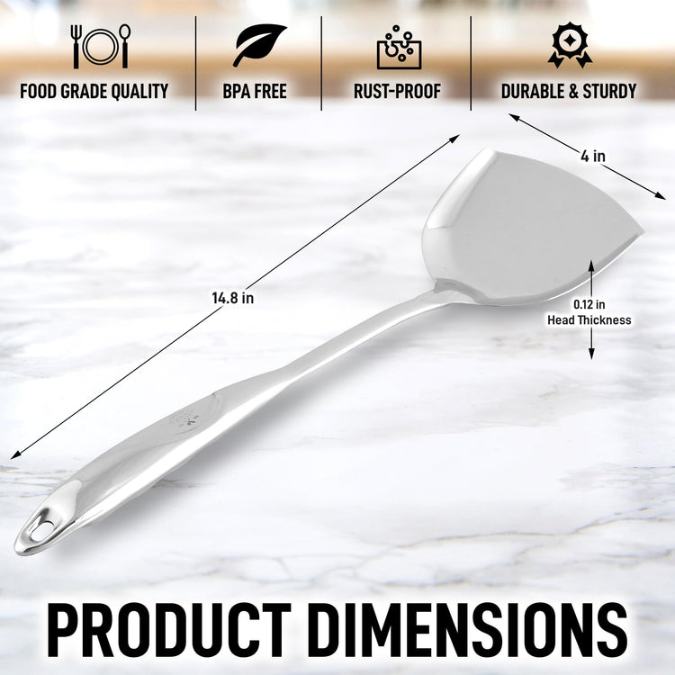 Stainless Steel Wok Spatula