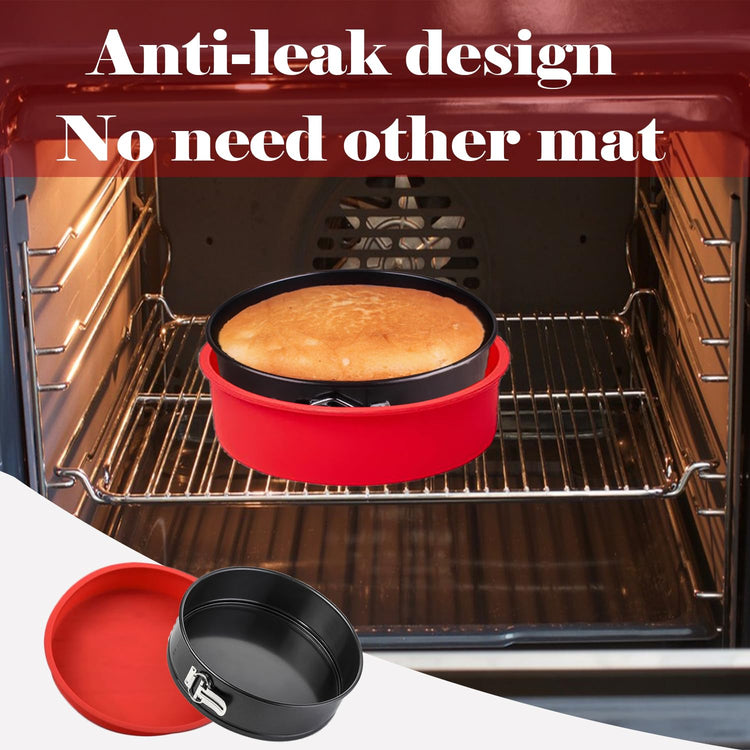 Silicone Springform Pan Protector for 7.5inch Pans