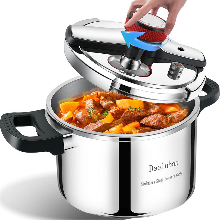 8 Quart Stainless Steel Pressure Cooker