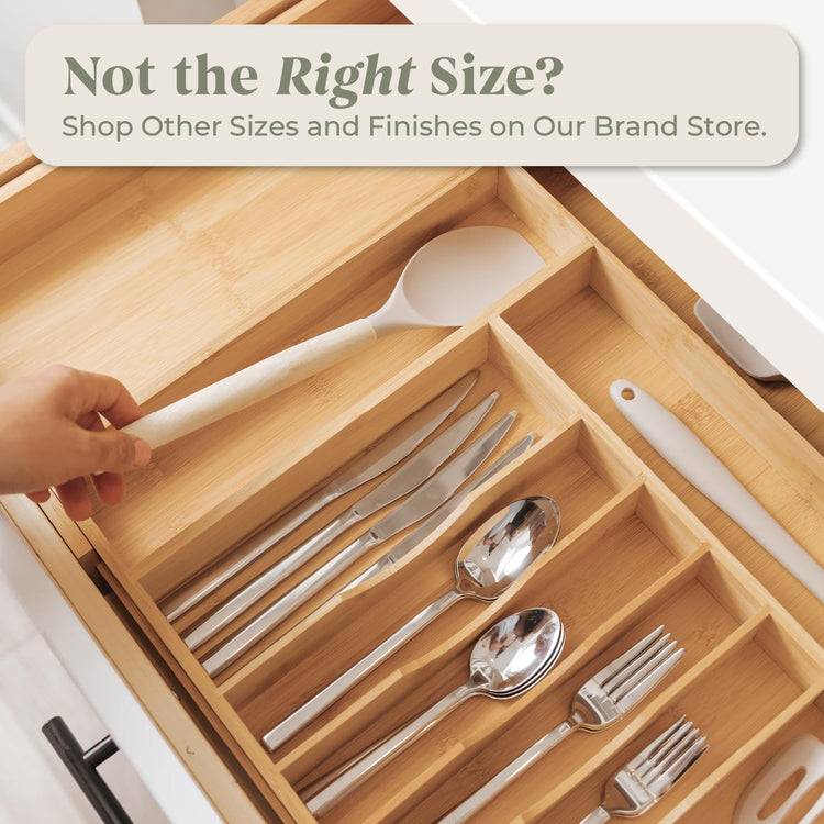 Silverware & Utensil Drawer Organizer
