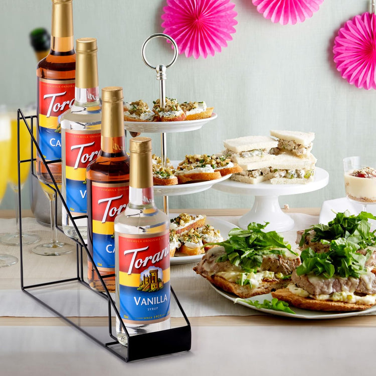 Coffee Syrup Rack for Coffee Bar Accessories
